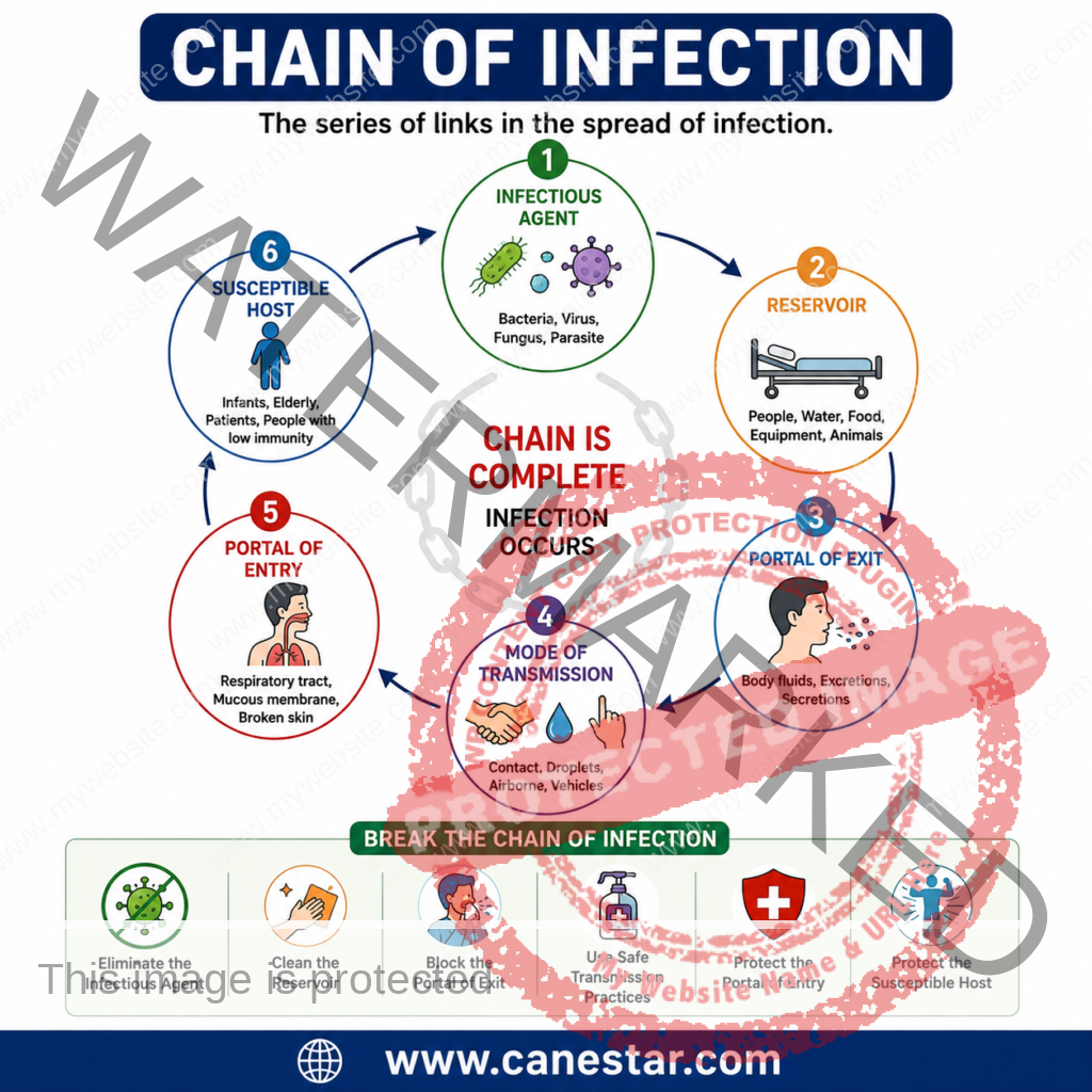 chain of infection important questions | canestar | 
