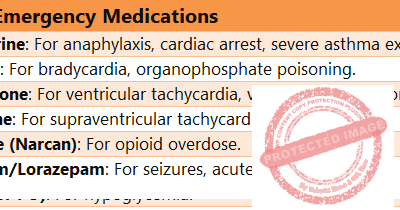 Common Medical Cheat Sheets