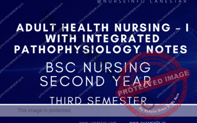 ADULT HEALTH NURSING – I