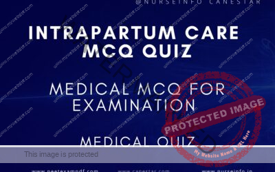 INTRAPARTUM CARE MCQ QUIZ