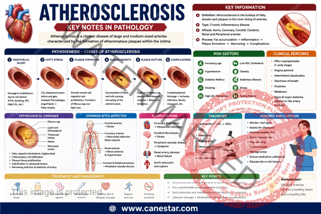 atherosclerosis key notes in pathology pdf