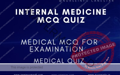 INTERNAL MEDICINE MCQ QUIZ