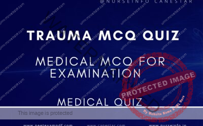 TRAUMA CARE MCQ QUIZ