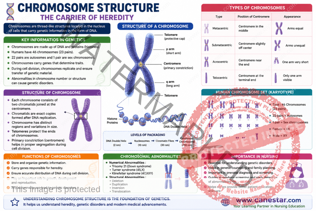 chromosome structure the carrier of heredity