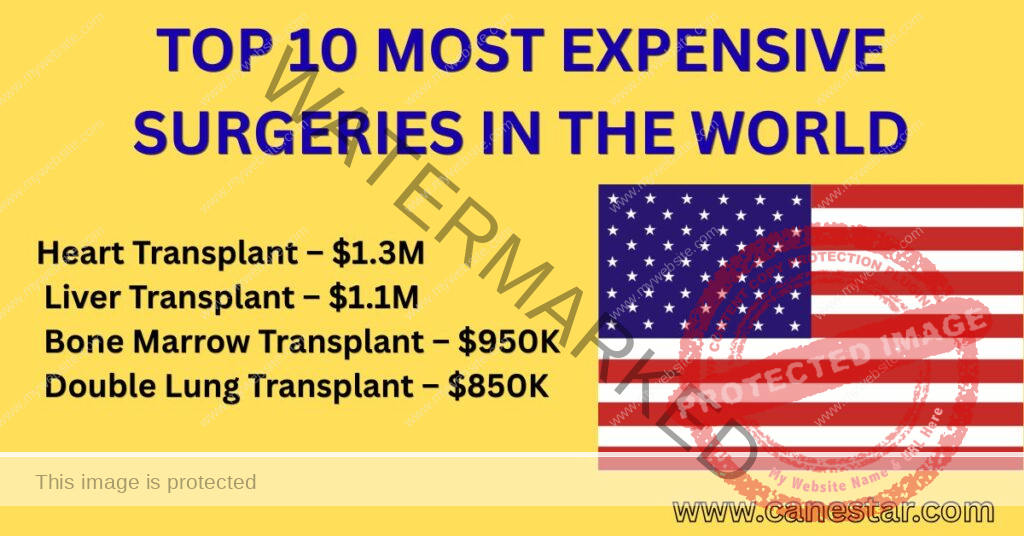 top 10 most expensive surgeries in the world